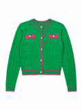 Green and Pink Cardigan