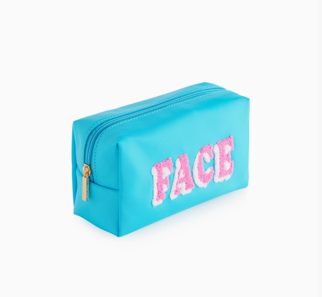'Face' Small Zip Pouch