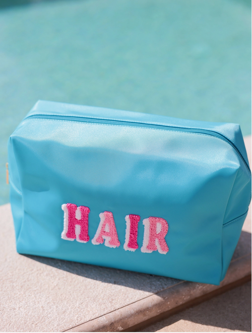 "Hair" Oversized Zip Pouch