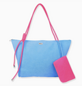 Terry/Polyester Shoulder Tote