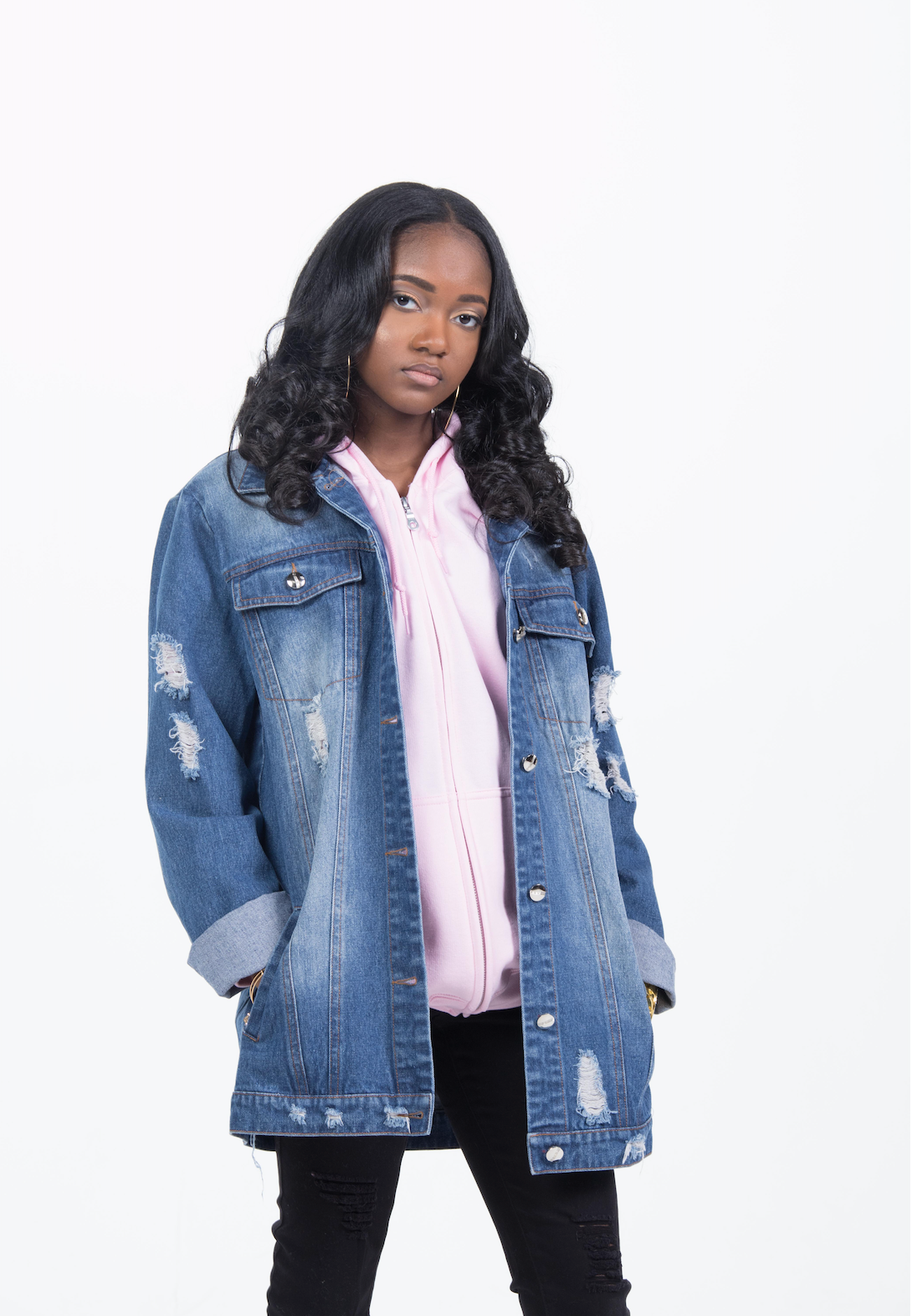 JNJ Denim Jacket - Long