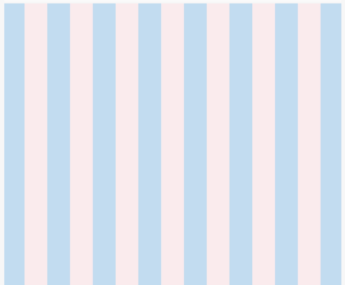 Pastel Blue/Blush Stripe Wrapping Paper - Single Sheets
