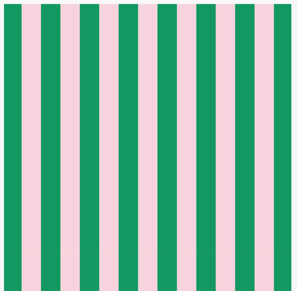Green/Pink Stripe Wrapping Paper - Single Sheets